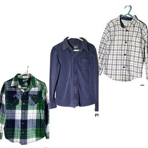 Boys
long sleeve button down shirts